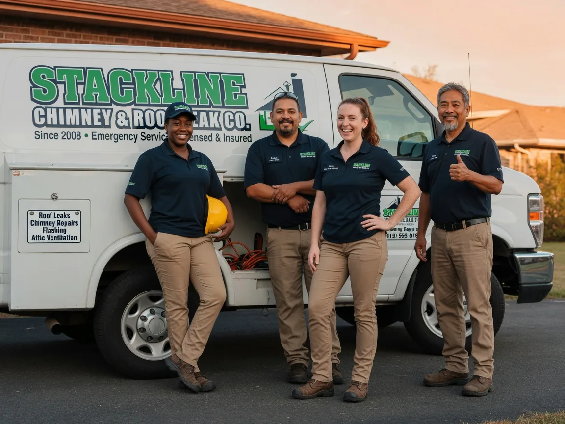 Chimney flashing repair company in Greenwood, SC